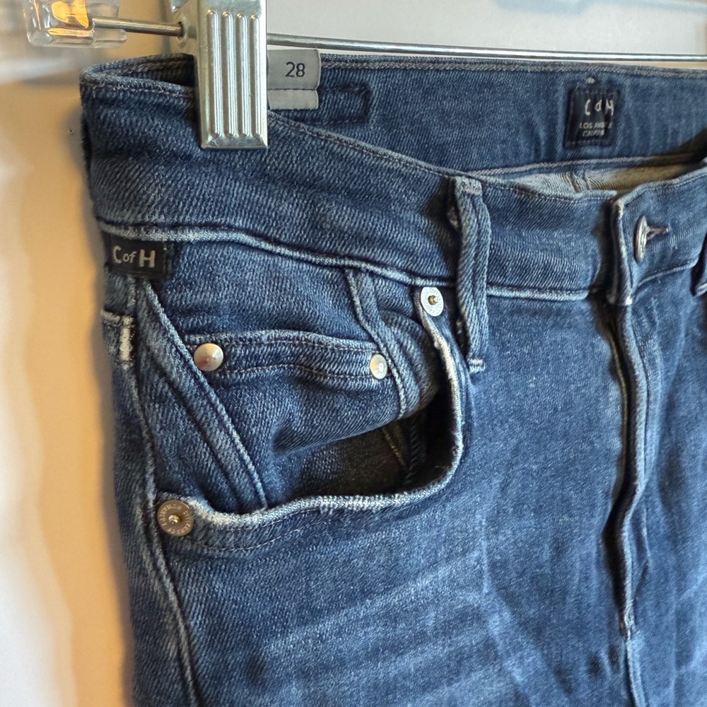 Citizens Of Humanity Rocket Crop High Rise Skinny Jeans Sz 28 - Picture 4 of 8